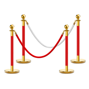 Açık kalabalık kontrolü trafik geri çekilebilir kemer kuyruk standı sonrası bariyer Stanchions kamu yerlerde sipariş korumak - Product Image 3