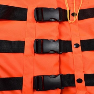 Gilet de sauvetage orange pour homme Loremo, tissu Oxford, veste de sécurité à haute flottabilité, taille adulte - Product Image 4