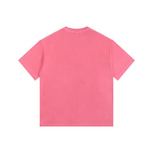 T-shirt en coton délavé sur mesure pour homme, style vintage, coupe oversize, streetwear hip-hop, avec trous déchirés, design décontracté et vierge - Product Image 6