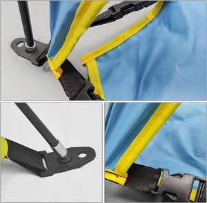 Tente de <span class=keywords><strong>plage</strong></span> extérieure avec protection UV 50+, abri pare-soleil, cabane pour le camping, les sports, les voyages, la pêche, le jardin - Product Image 2