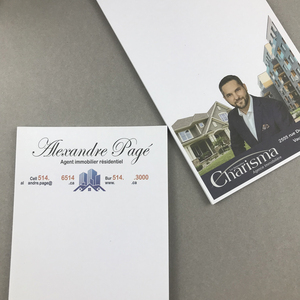 カスタムロゴプリント6.5インチ環境にやさしい自己粘着性メモパッド涙クールグラフィックメモ帳オフィス用 - Product Image 5