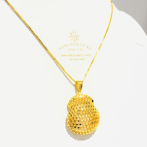 Золотое ожерелье в африканском стиле - Product Image 5