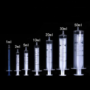 Haiju phòng thí nghiệm bán buôn 1ml 2ml 3ml 5ml 10ml 30ml 50ml 60ml nhựa dùng một lần thú y ống tiêm với quy mô cho công nghiệp sử dụng - Product Image 3
