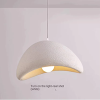 Luminaire suspendu JACKSUN de style japonais moderne Wabi Sabi, 3500K, lampe de plafond moderne pour salon, restaurant, maison d'hôtes