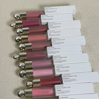 Fard à joues liquide longue tenue, illuminateur minéral non-transfert pour peaux claires, hydratant, effet repulpant, format voyage
