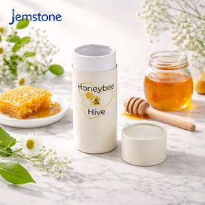 Emballage personnalisé en tube de carton kraft biodégradable pour bonbons et en-cas, tubes en papier de qualité alimentaire écologiques pour le stockage des aliments - Product Image 2