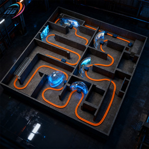 Équipement de terrain de jeu intérieur pour voiture VR Dark Series VR Expérience amusante en voiture de <span class=keywords><strong>réalité</strong></span> <span class=keywords><strong>virtuelle</strong></span> pour les enfants - Product Image 5