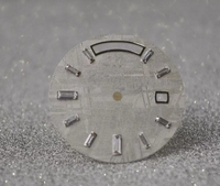 Rare et cher de haute qualité cadran rond plat météorite naturelle pour montres-bracelets
