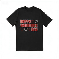 Transferts thermocollants personnalisés en strass pour la Saint-Valentin, motifs en strass pour t-shirts