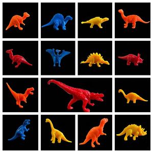Set de Mini Dinosaurios, Juguetes de Dinosaurios Sólidos, Modelos de Dinosaurios Arqueológicos de Gel Suave, Juguete Antiestrés - Product Image 5