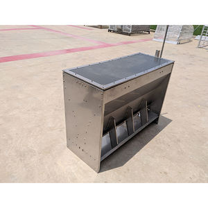 Nuevo Sistema de Alimentación para Cerdos Personalizado Hengyin, Comedero Automático de Acero Inoxidable de Doble Salida, 1 Año de Garantía, 50 kg, Henan, China - Product Image 6