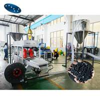 Granulateur à granulés PVC Sevevstars avec moteur haute capacité 200-1000 kg/h pour le traitement du PVC rigide et souple