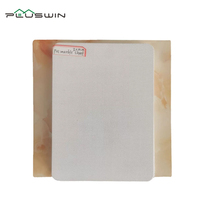 Service de découpe de feuilles de marbre PVC UV Pluswin de luxe, épaisseur 2-4 mm, imperméable, ignifuge, pour hôtels et commerces