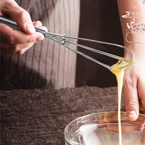 Mini <span class=keywords><strong>fouet</strong></span> <span class=keywords><strong>en</strong></span> fil métallique pour <span class=keywords><strong>cuisine</strong></span>, 5, 7, 9 pouces, <span class=keywords><strong>fouet</strong></span> classique petit et robuste pour mélanger - Product Image 5