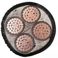 Cable de Alimentación Cu/XLPE/SWA/LSZH, Cable de Alimentación de Cobre Armado con Alambre de Acero Retardante de Llama para Infraestructura Pública