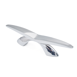 Bouée de dérive en acier inoxydable 316 poli de 8 pouces pour bateau et yacht marin - Product Image 1