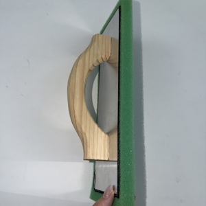 Truelle à éponge industrielle de haute qualité 12*4*3/4 pouces avec manche en bois, poignée ergonomique, forme carrée - <span class=keywords><strong>Prix</strong></span> de gros - Product Image 5