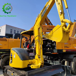 Miniexcavadora usada KOMATSU PC35 de 3,5 toneladas con motor y motor EPA CE de bajo funcionamiento y buenas condiciones - Product Image 3