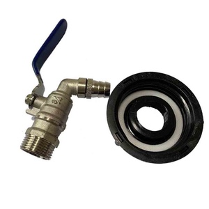 3/4" S60X6 Coarse Thread IBC Tank <b>Valve</b> Replacement for Garden Faucet Adapter Garden Water Connectors IBC Tote Fittings Adapter - Product Image 3