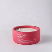Frascos de Cerámica Decorativos de Lujo con Etiqueta Personalizada de Estilo Natural, Portavelas Vacíos de 10 oz para Hacer Velas