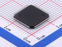 STM32F105RCT6, Microcontrolador Nuevo en Caja, Paquete LQFP-64 (10x10), CPU ARM Cortex-M3, 64/256 KB de Memoria Flash, CPU de 72 MHz