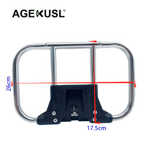 AGEKUSL Cesta delantera aislada <span class=keywords><strong>Bolsa</strong></span> de bicicleta Separación en seco y húmedo <span class=keywords><strong>para</strong></span> <span class=keywords><strong>Brompton</strong></span> Pikes 3Sixty Bolsas y cajas plegables <span class=keywords><strong>para</strong></span> bicicleta - Product Image 6
