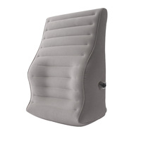 Stock approvisionnement quantité minimale de commande 1 Portable PVC flocage gonflable coussin de voiture bureau taille chaise coussin taille oreiller pour voiture
