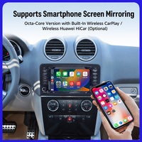 Autoradio Android pour Mercedes Benz ML W164 GL X164 2005-2012 Lecteur multimédia vidéo GPS Navigation Écran tactile Stéréo