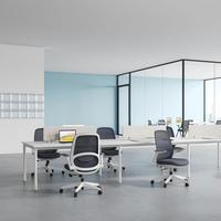 Chaise de bureau ergonomique de haute qualité, réglable et rotative, en maille, adaptée au bureau, à la salle informatique