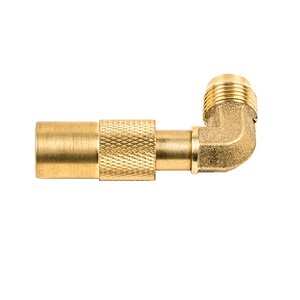 Adaptateur de conversion coudé à connexion rapide 1/4 pouce pour barbecue de table Blackstone - Plancha à gaz portable de 17 pouces - Product Image 1