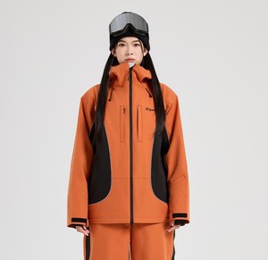 Unisex abbigliamento <span class=keywords><strong>da</strong></span> sci <span class=keywords><strong>da</strong></span> esterno giacca a vento impermeabile calda con chiusura a cerniera Top abbigliamento <span class=keywords><strong>da</strong></span> <span class=keywords><strong>neve</strong></span> giacca firmata - Product Image 1