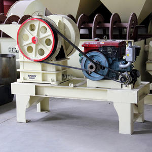 Kleine Steinbruch zerkleinerung anlage Preis Backen brecher mit Motor Tragbarer Mini Diesel 150x250 200x300 250x400 Backen brecher - Product Image 3