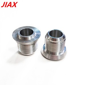 อะแดปเตอร์เชื่อมแบบเกลียว Jiax สำหรับอัพเกรดชุดระบายความร้อนน้ำมันเชื้อเพลิงในรถยนต์ ชิ้นส่วนโลหะสีเงิน - Product Image 2