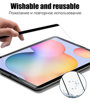 Protection d'écran en papier magnétique pour Samsung Galaxy Tab S6 Lite A9 Plus S10 S8 S9 Plus Ultra S7 Fe S10 S9 Fe A8 Film
