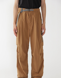 Men's Mountain Style Multi Pocket Baggy Cargo <strong>Trousers</strong> High Street Linen/Cotton Eco-Friendly Windproof Streetwear Outdoor ODMOEM - Product Image 2