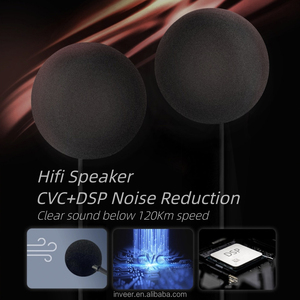 Inveer hơn 1000m xe máy liên lạc trong xe máy Bluetooth Mũ bảo hiểm tai nghe Mũ bảo hiểm phụ kiện x1plus Mũ bảo hiểm <span class=keywords><strong>intercom</strong></span> xe máy phụ kiện - Product Image 5