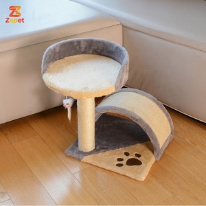 Cama <span class=keywords><strong>de</strong></span> Escritorio <span class=keywords><strong>de</strong></span> Lujo para Gatos, <span class=keywords><strong>Hamaca</strong></span> Suave Giratoria <span class=keywords><strong>de</strong></span> 360 Grados, Extraíble, para Gatos <span class=keywords><strong>de</strong></span> Interior, Embalaje <span class=keywords><strong>de</strong></span> Cartón Sólido - Product Image 1