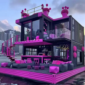 China Factory Custom Prefab Luxury Modern Qatar Flat Pack Villa 2 3 4 Bedroom House Container Home 20ft 40ft Opciones de tamaño de acero - Product Image 4