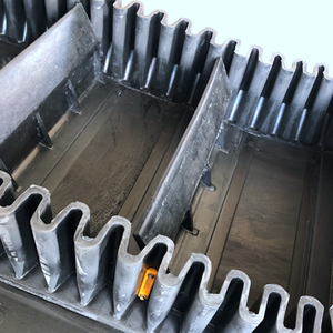 600mm bant genişliği 18 Mpa EP400 düz kemer sonsuz kauçuk konveyör bant - Product Image 5