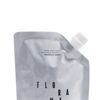 Petit distributeur de savon mousse détergent liquide pour les mains de voyage pochette d'emballage avec impression personnalisée pour savon liquide shampooing