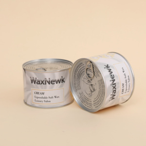 WaxNewK 400g Crème douce en boîte Dépilatoire Bikini Épilation à la <span class=keywords><strong>cire</strong></span> brésilienne pour peaux sensibles <span class=keywords><strong>Cire</strong></span> <span class=keywords><strong>chaude</strong></span> Liposoluble - Product Image 3