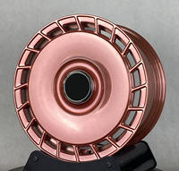 Rines Deportivos Forjados en Oro Rosa para Autos de Pasajeros de 18, 19, 20, 21 y 22 Pulgadas, 5x114.3, 5x120, para Tesla, Honda Civic, Toyota Supra, Infiniti