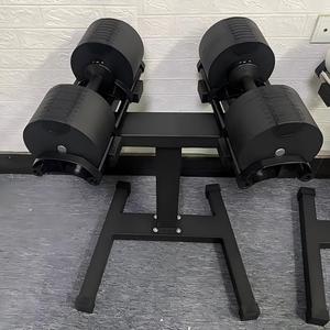Ensemble d'haltères réglables <span class=keywords><strong>de</strong></span> haute qualité 44lb-100lb, poids lourds, équipement <span class=keywords><strong>de</strong></span> <span class=keywords><strong>musculation</strong></span> pour la maison, entraînement <span class=keywords><strong>de</strong></span> force, équipement <span class=keywords><strong>de</strong></span> fitness - Product Image 3
