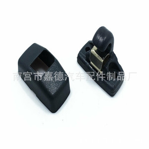 Sun Visor <b>Clips</b> For Volkswagen Passat B5 Lavida Bora Octavia Polo Golf Beige 2 Pcs - Product Image 3
