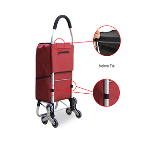 Chariot <span class=keywords><strong>à</strong></span> provisions en alliage d'aluminium <span class=keywords><strong>Sac</strong></span> <span class=keywords><strong>de</strong></span> remplacement pour chariot <span class=keywords><strong>à</strong></span> provisions Chariot pliable pour l'épicerie - Product Image 3