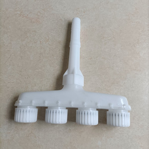 ปืนฉีดน้ำแรงดันสูงแบบพลาสติกสำหรับการเกษตร หัวฉีดสี่หัว ขนาด 1 นิ้ว/1.2 นิ้ว สำหรับรดน้ำสวน - Product Image 3