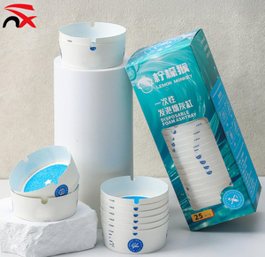 Nuovo Stile Popolare: 25 Pezzi di Posacenere Portatili Usa e Getta di Alta Qualità, Senza Fumo, per <span class=keywords><strong>Casa</strong></span> - Product Image 1