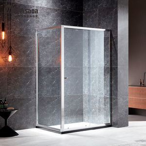 Barato y agradable personalizado puerta <span class=keywords><strong>corredera</strong></span> de <span class=keywords><strong>ducha</strong></span> <span class=keywords><strong>para</strong></span> apartamento - Product Image 5
