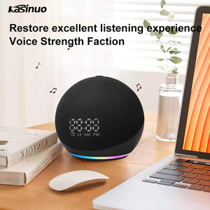 Altavoz Inteligente Alexa Dot de 5.ª Generación, Base Portátil, Nuevo Altavoz Inteligente con Iluminación LED RGB, Subwoofer Inalámbrico de Escritorio - Product Image 2