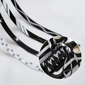 Cordones Planos de 8 mm de Ancho, Impresión Personalizada en Ambos Lados, para Zapatillas Deportivas, Zapatos Casuales, Cordones Deportivos con Estampado de Anime, Alta Calidad - Product Image 4